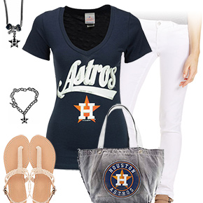 Astros, White, And Blue
