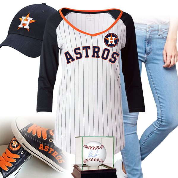 Houston Astros Baseball Tee