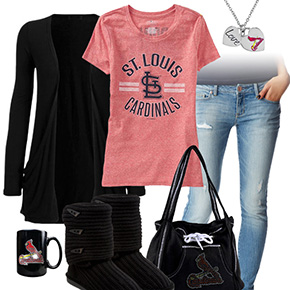 Casual Cardinals Outfit