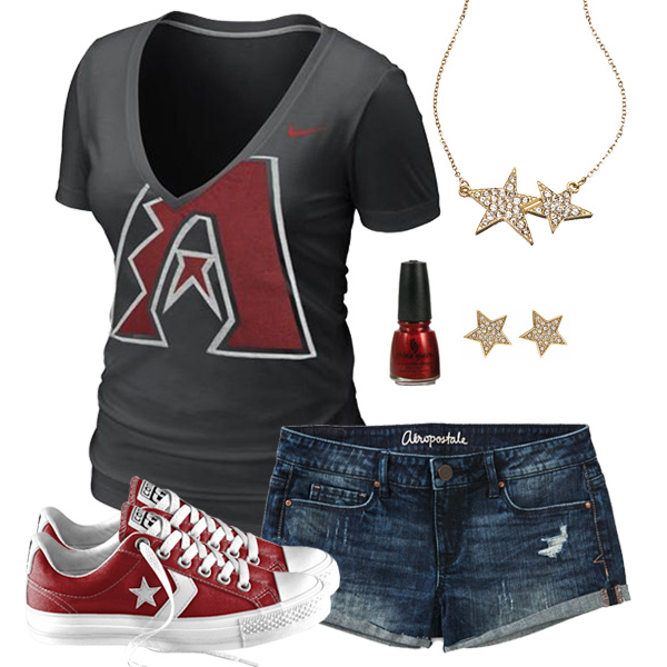 Arizona Diamondbacks Outfit With Converse