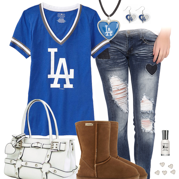 Cute Los Angeles Dodgers Tshirt