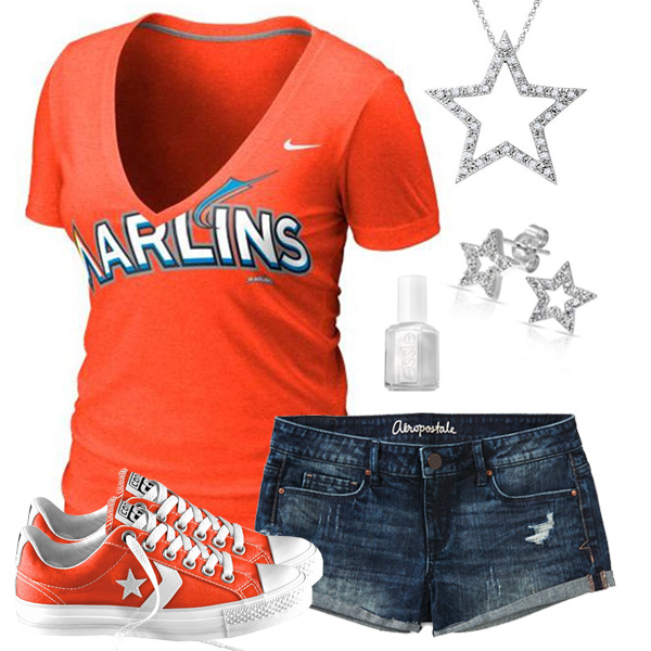 Miami Marlins Outfit With Converse
