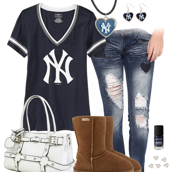 Cute New York Yankees Tshirt