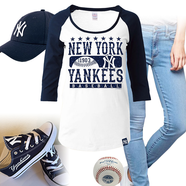 New York Yankees Baseball Tee