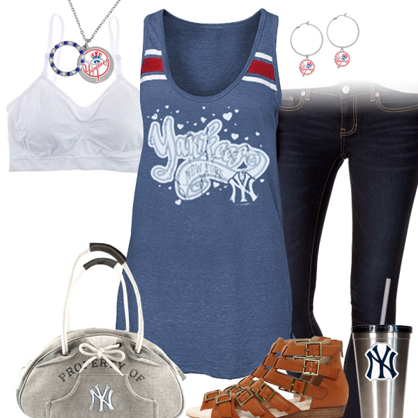 New York Yankees Tank Top Outfit