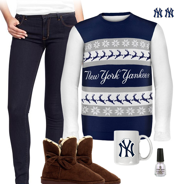 New York Yankees Sweater Outfit