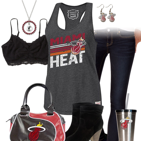 Miami Heat Tank Top Outfit