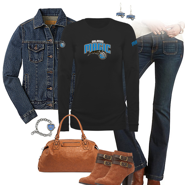 Orlando Magic Flare Jeans Outfit