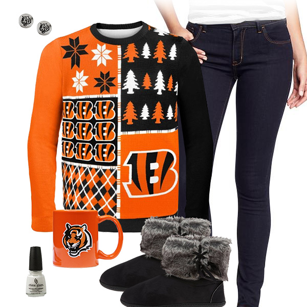Cincinnati Bengals Sweater Outfit