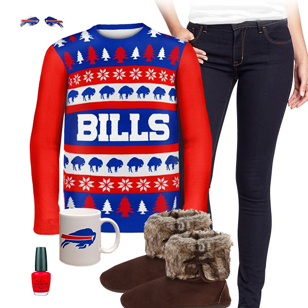 Buffalo Bills Ugly Sweater, Buffalo 