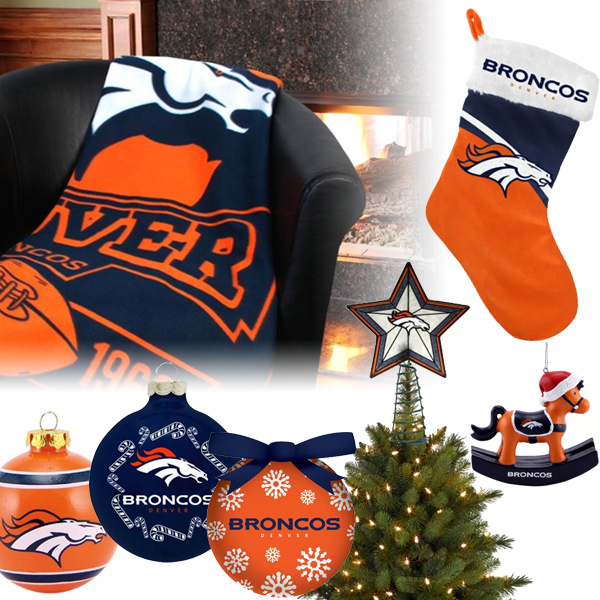 Denver Broncos Christmas Ornaments