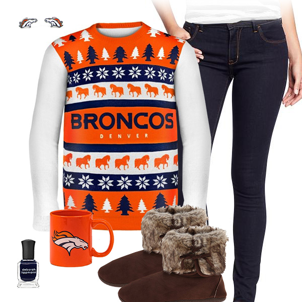 Denver Broncos Sweater Outfit