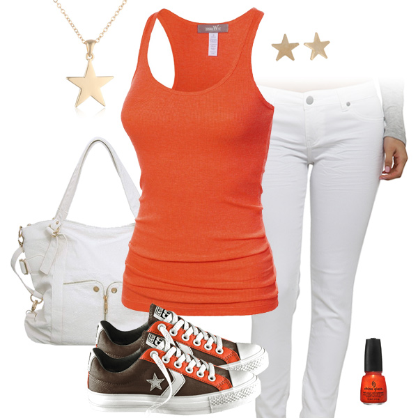 Cleveland Browns Outfit With Converse