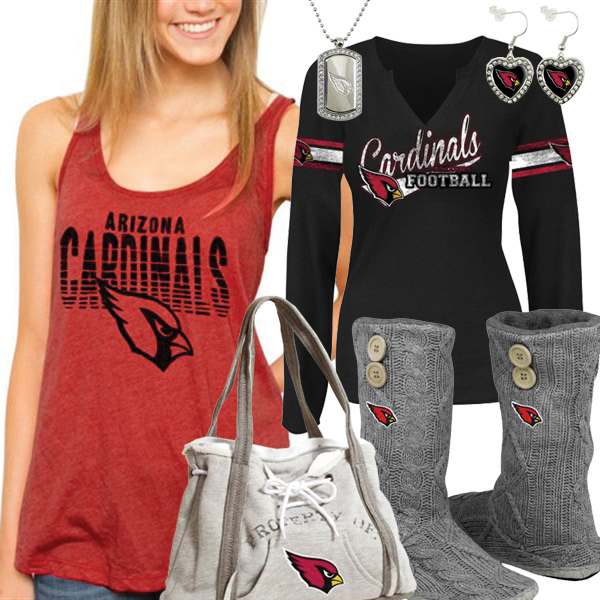 Cute Cardinals Fan Outfit