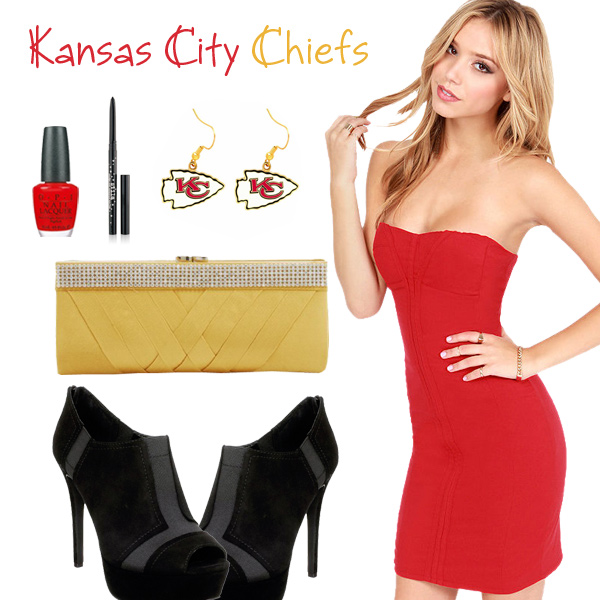 Kansas City Chiefs Inspired Date Look