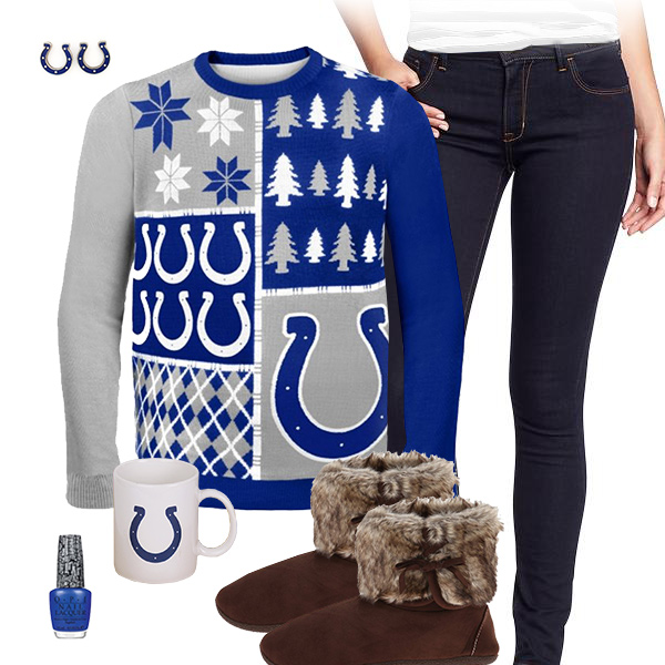 Indianapolis Colts Sweater Outfit