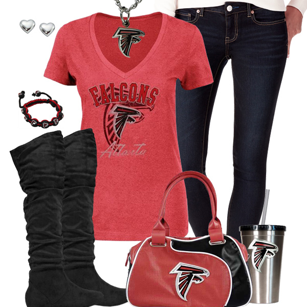 Cute Atlanta Falcons Fan Outfit