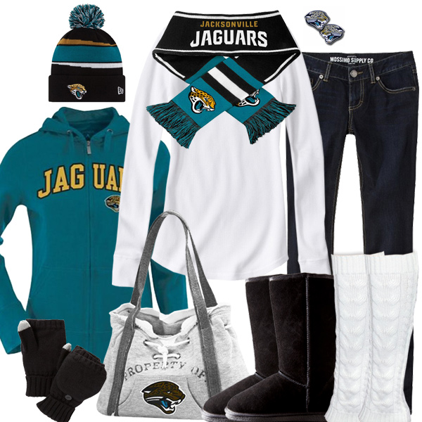 Jacksonville Jaguars Inspired Winter Fashion
