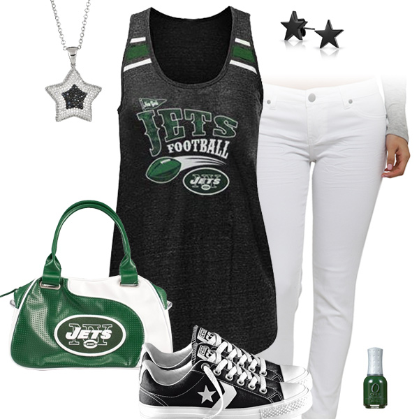 New York Jets Outfit With Converse