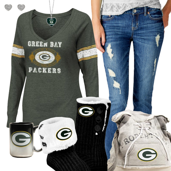 Cute Packers Fan Outfit