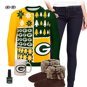 Green Bay Packers Ugly Sweater Love
