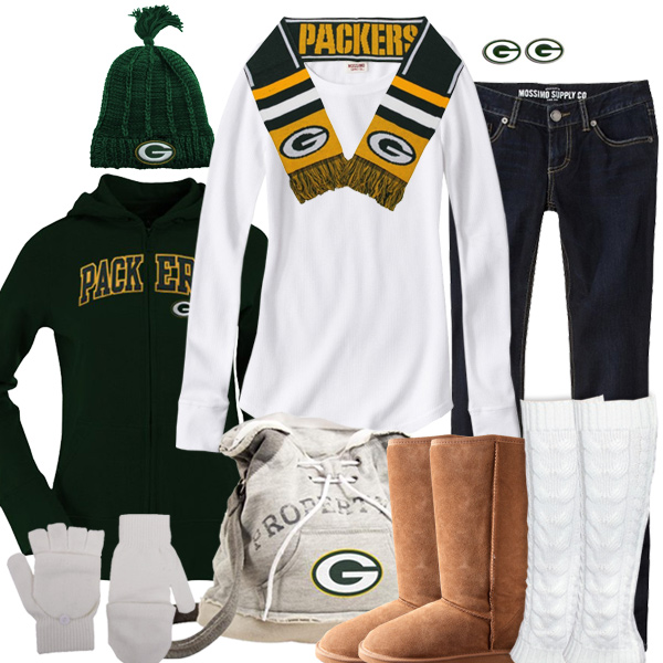 Green Bay Packers Inspired Winter Fashion
