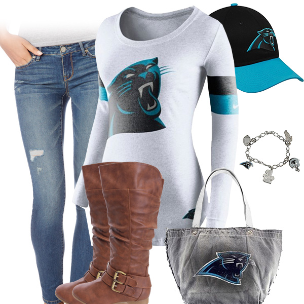 Carolina Panthers Inspired Outfit