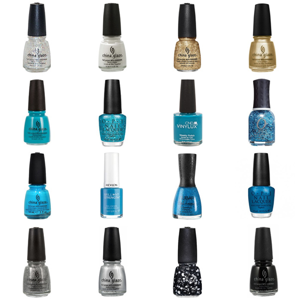 Carolina Panthers Nail Polish Colors