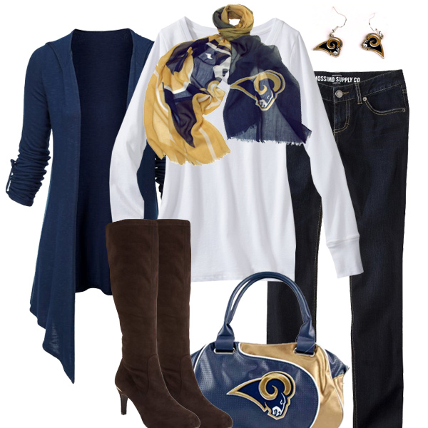 St. Louis Rams Inspired Fall Fashion