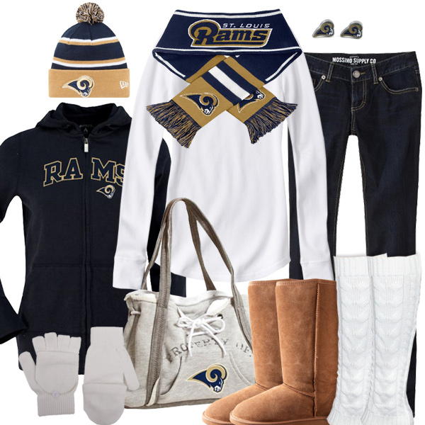 St. Louis Rams Inspired Winter Fashion