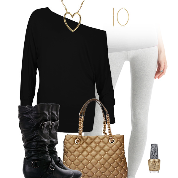 New Orleans Saints Inspired Leggings Outfit
