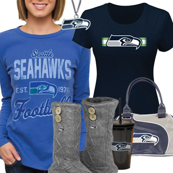 Seattle Seahawks At NFL Shop