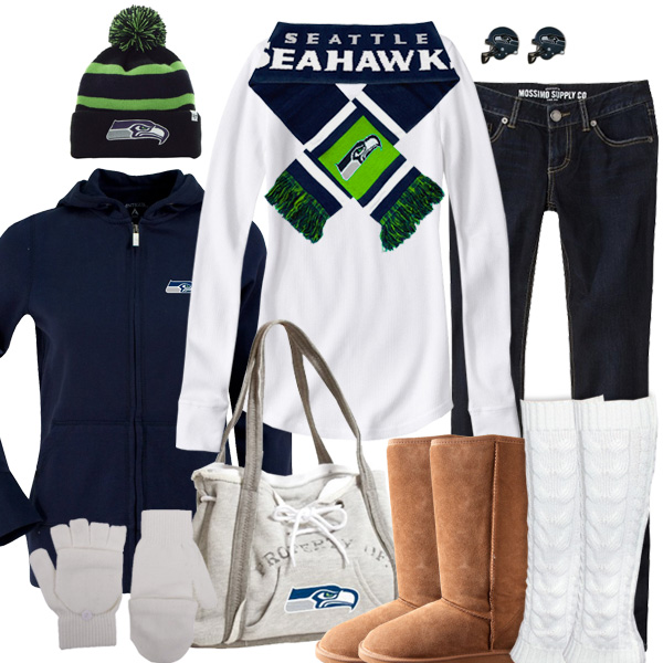 Seattle Seahawks Inspired Winter Fashion