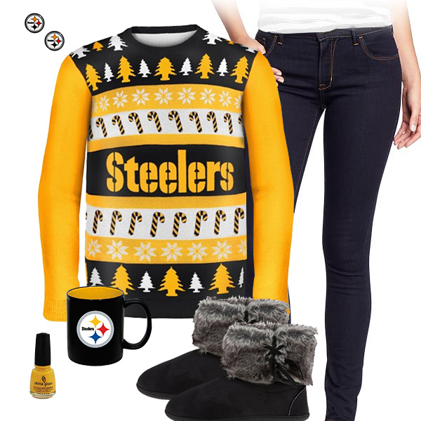 Pittsburgh Steelers Sweater Outfit