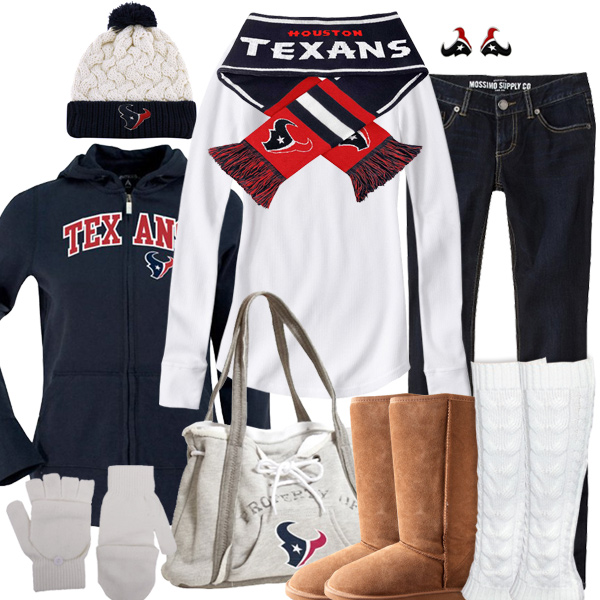 Houston Texans Inspired Winter Fashion
