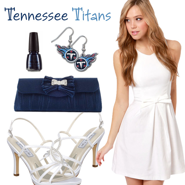 Tennessee Titans Inspired Date Look