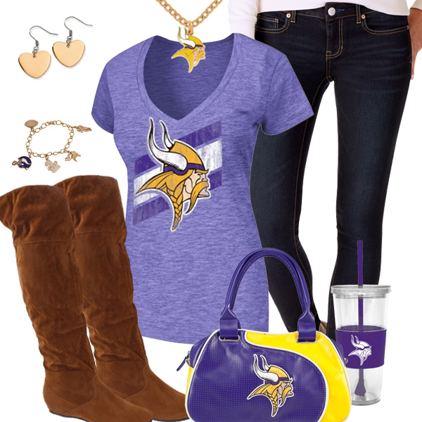Cute Minnesota Vikings Fan Outfit