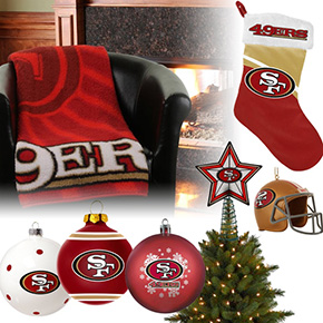 San Francisco 49ers Christmas Ornaments