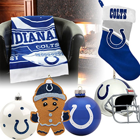 Indianapolis Colts Christmas Ornaments