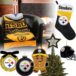 Pittsburgh Steelers Christmas Ornaments