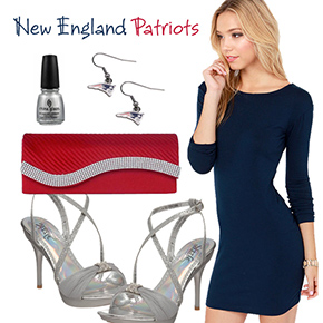 New England Patriots Inspired Date Look