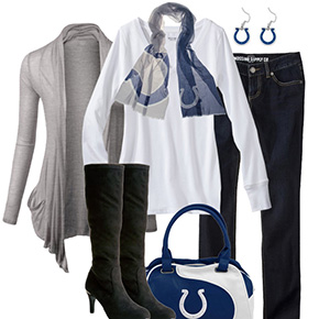 Indianapolis Colts Inspired Fall Fashion