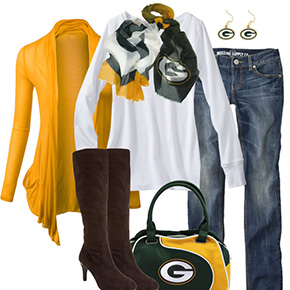 Green Bay Packers Inspired Fall Fashion