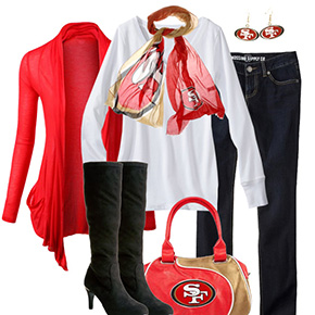San Francisco 49ers Inspired Fall Fashion