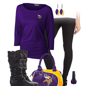 Minnesota Vikings Inspired Leggings Outfit