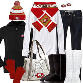 San Francisco 49ers Inspired Winter Fashion
