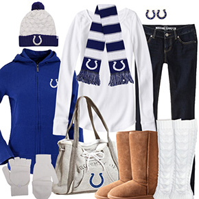 Indianapolis Colts Inspired Winter Fashion