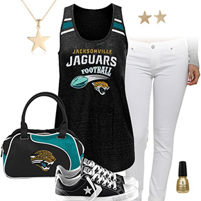 Jacksonville Jaguars Outfit With Converse