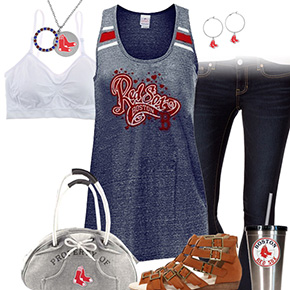 Boston Red Sox Tank Top Outfit