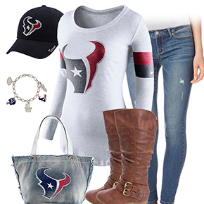 Houston Texans Inspired Outfit